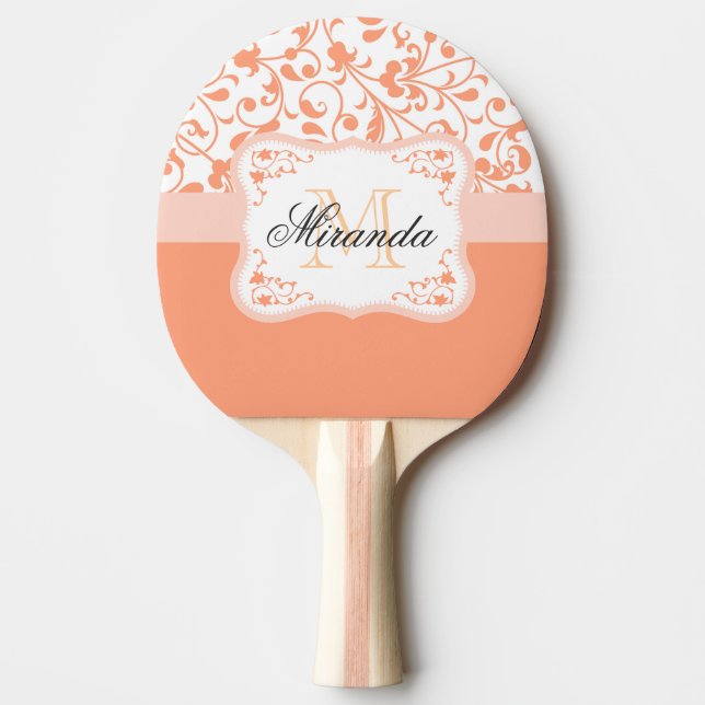 Pala De Ping Pong Cute Floral (Anverso)