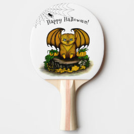 Pala De Ping Pong Cute Halloween Bat