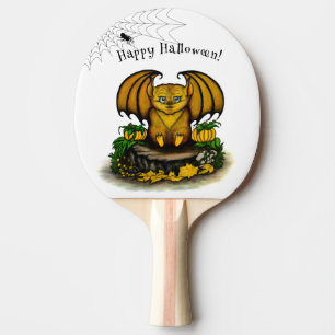 Pala De Ping Pong Cute Halloween Bat