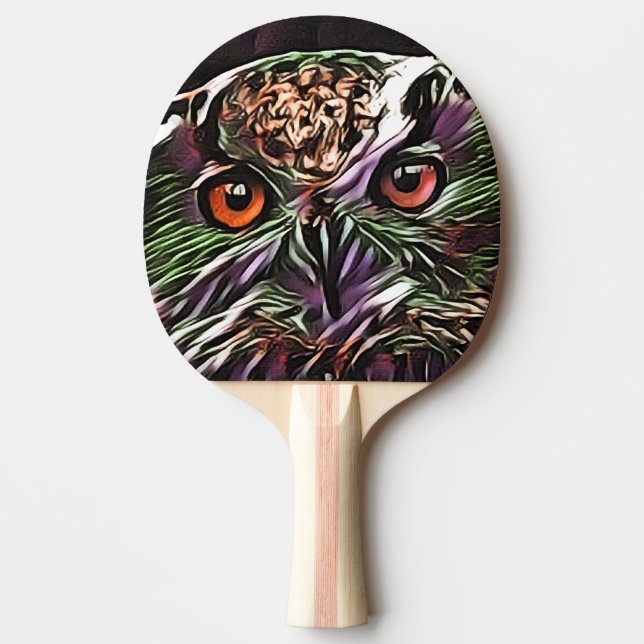 PALA DE PING PONG CUTE OWL (Anverso)