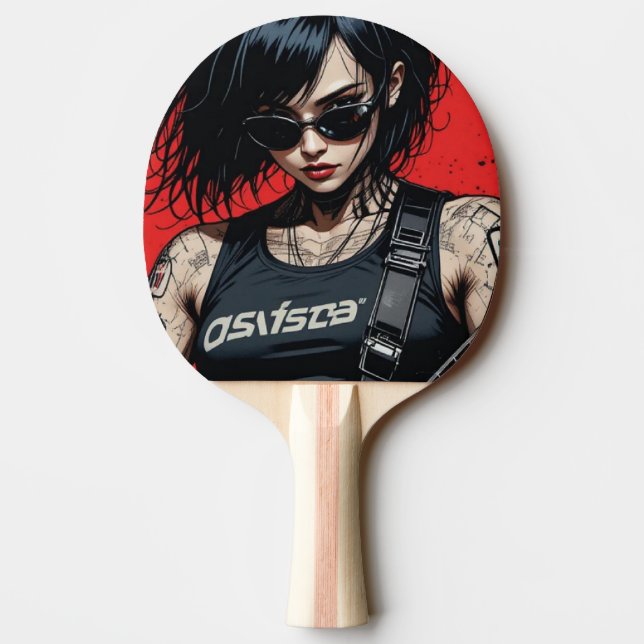 Pala De Ping Pong CyberBass Rebellion Ping Pong Paddle (Reverso)