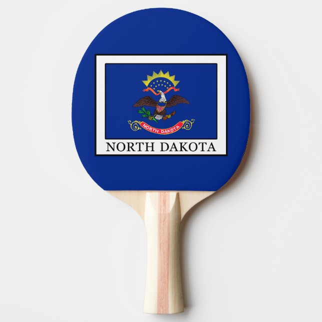 Pala De Ping Pong Dakota del Norte (Anverso)