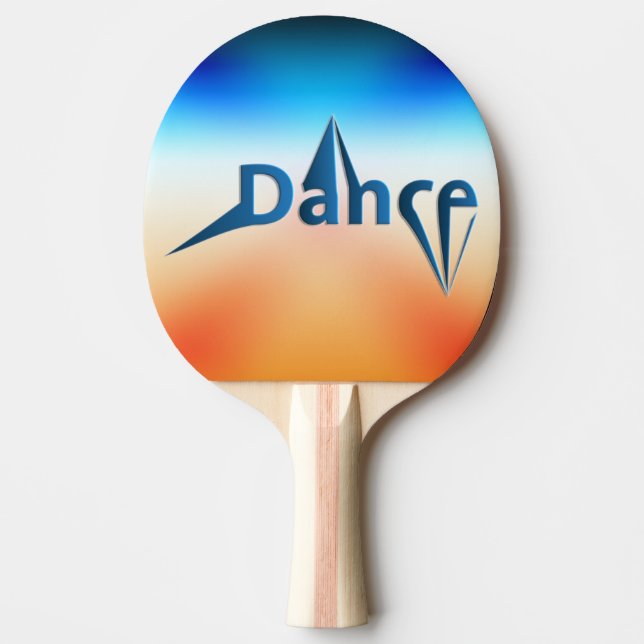 Pala De Ping Pong Danza (Anverso)