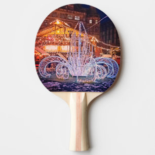 Pala De Ping Pong Decoración frente al ayuntamiento