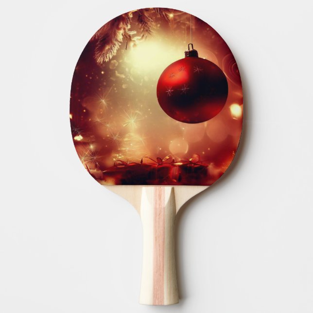 Pala De Ping Pong Decoraciones navideñas (5) (Anverso)