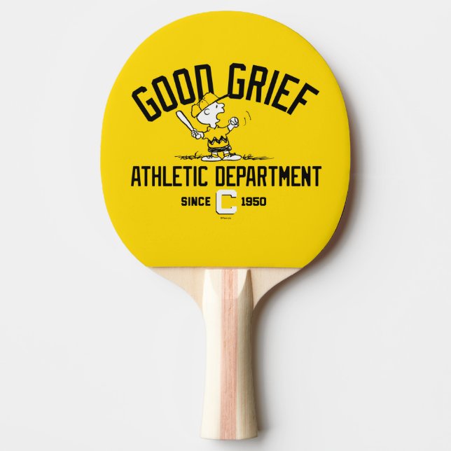 Pala De Ping Pong Departamento de Atletismo de Good Grief (Anverso)
