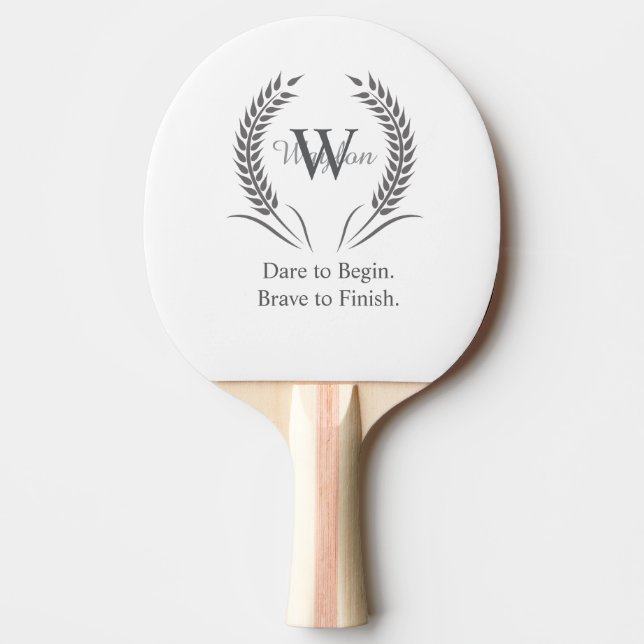 Pala De Ping Pong Deportes Motivacionales (Anverso)