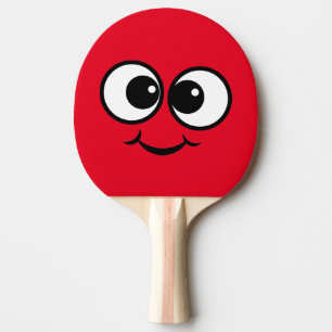 Pala De Ping Pong Derp Face Red