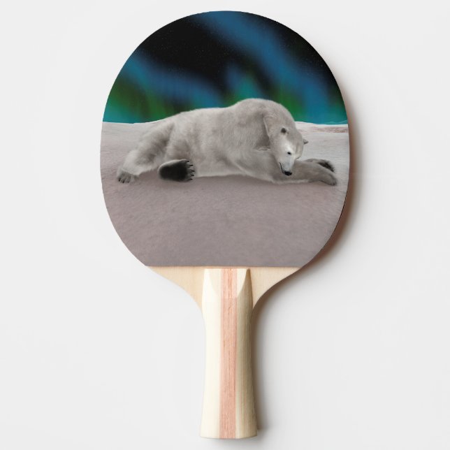 Pala De Ping Pong Desangramiento del oso polar (Anverso)