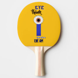 Pala De Ping Pong Descartes Pensadores Inteligentes Ojo