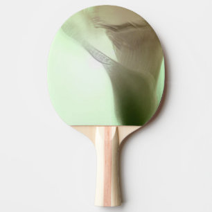 Pala De Ping Pong Detalle romántico de las flores