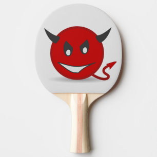 PALA DE PING PONG DEVIL EMOTICON PING PONG PADDLES