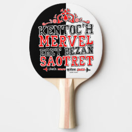 Pala De Ping Pong Devise de la Bretagne