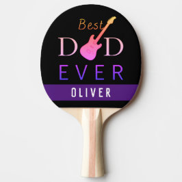 Pala De Ping Pong Día del Mejor Padre de los Padres en Guay Negro Ca