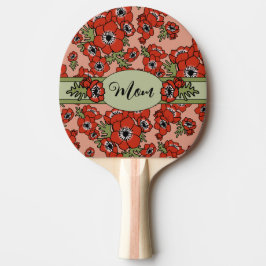 Pala De Ping Pong Día personalizado de la madre