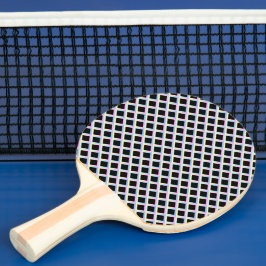 Pala De Ping Pong Diamantes simétricos negros con marcos degradados