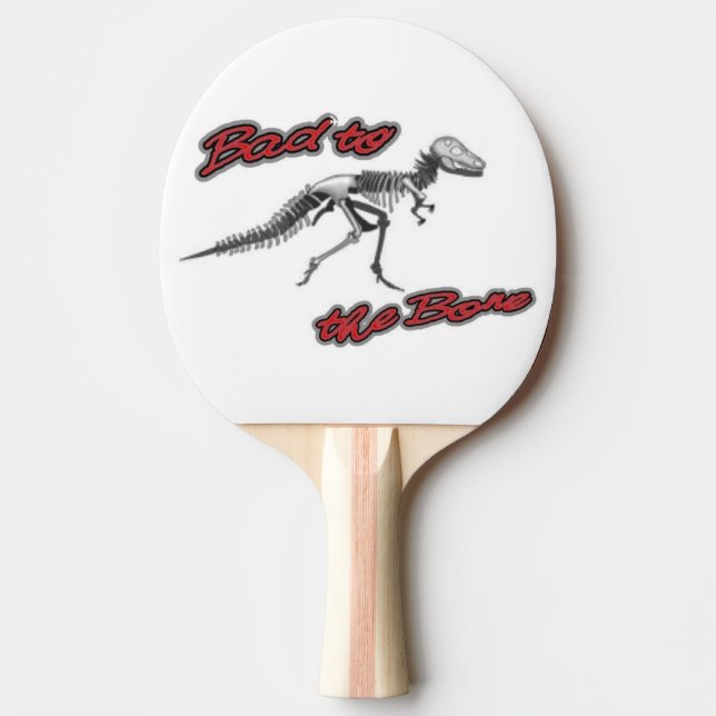 Pala De Ping Pong Dino deshuesa malo al hueso (Anverso)