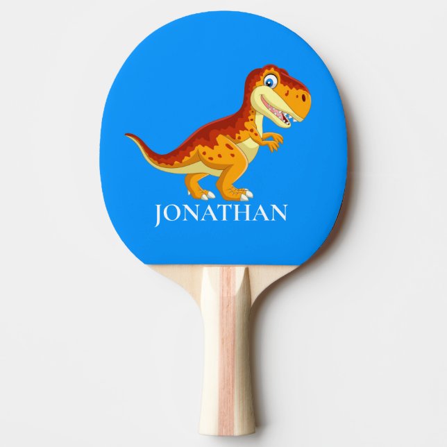Pala De Ping Pong Dinosaur T Rex BLUE BOY (Anverso)