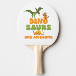 Pala De Ping Pong Dinosaurios