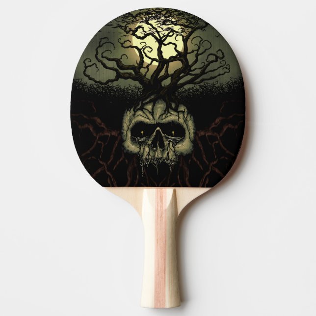 Pala De Ping Pong Dios del árbol (Anverso)