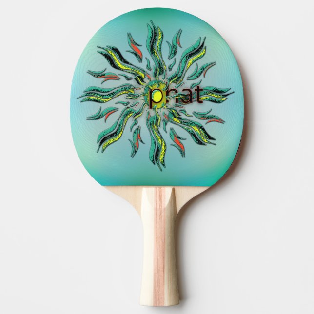 Pala De Ping Pong ¡Dios mío! (Anverso)