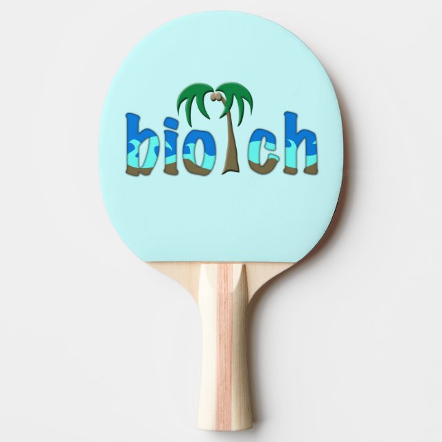 Pala De Ping Pong ¡Dios mío! (Anverso)