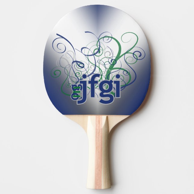 Pala De Ping Pong ¡Dios mío! jfgi (Anverso)