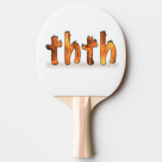 Pala De Ping Pong ¡Dios mío! thth (Anverso)