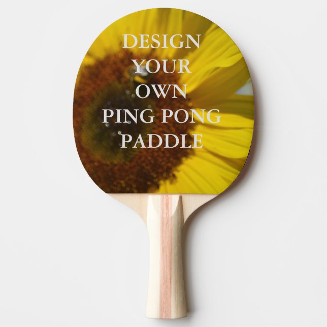 Pala De Ping Pong Diseñar su propio Ping Pong Paddle (Anverso)