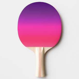 Pala De Ping Pong Diseño abstracto neón púrpura y rosa oscuro