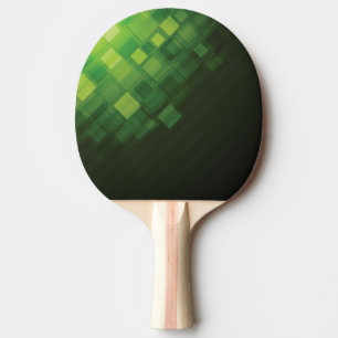 Pala De Ping Pong Diseño abstracto verde de la tecnología