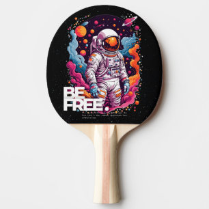 Pala De Ping Pong Diseño Astronauta GRATUITO