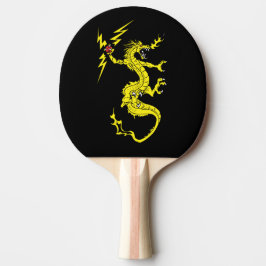 Pala De Ping Pong Diseño de dragón