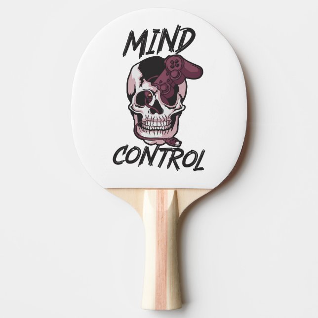 Pala De Ping Pong Diseño de juegos de control mental (Anverso)