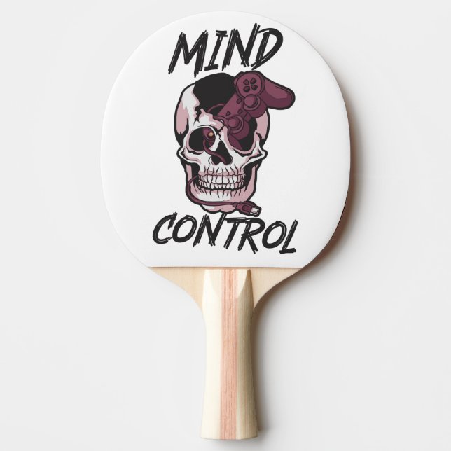 Pala De Ping Pong Diseño de juegos de control mental (Anverso)