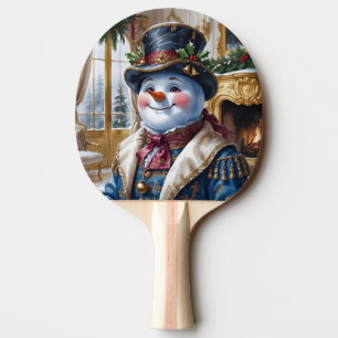 Pala De Ping Pong Diseño de Navidades de Snowman en Victoria