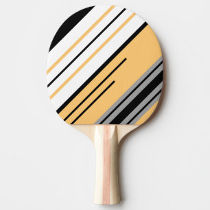 Pala De Ping Pong Diseño de rayas diagonales