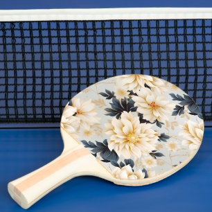 Pala De Ping Pong Diseño de serie floral Boda 2