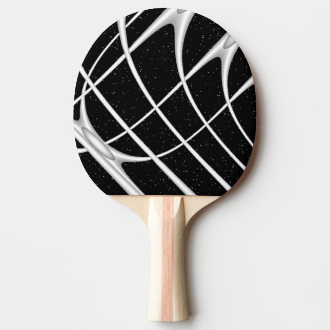 Pala De Ping Pong Diseño del espacio de galaxia (Anverso)
