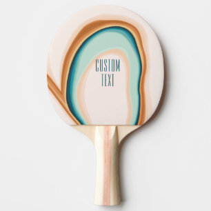 Pala De Ping Pong Diseño personalizado de Arte Swirl suave Ping Pong