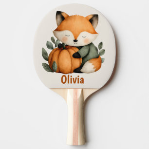 Pala De Ping Pong Diseño personalizado de Halloween de la Calabaza F
