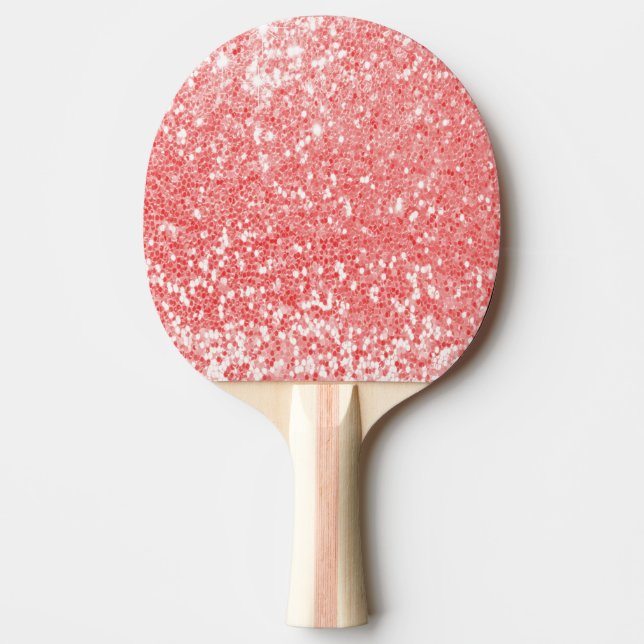 Pala De Ping Pong Diseño purpurina (Anverso)