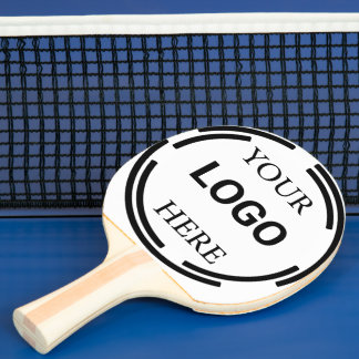 Pala De Ping Pong Diseños Mínimos Modernos para Logotipos