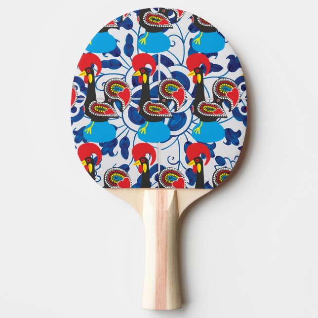 Pala De Ping Pong diseños portugueses  (Anverso)