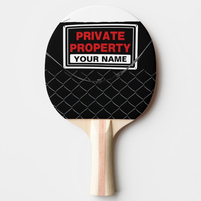 Pala De Ping Pong Diversión personalizada Guay Único *Gran regalo* (Anverso)