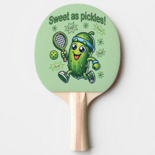 Pala De Ping Pong Divertido dulce dulce como bolas de picante