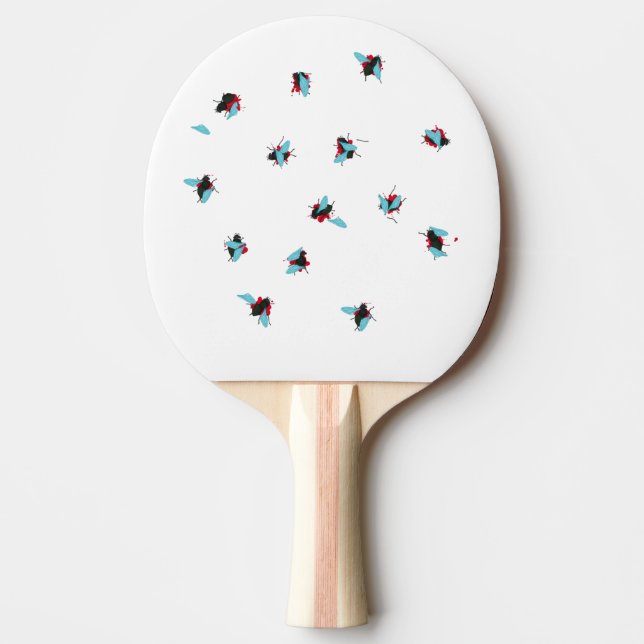 Pala De Ping Pong Divertido - Flyswatter (swatter de mosca), (Anverso)