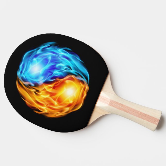 Pala De Ping Pong Doble flor (Lateral)