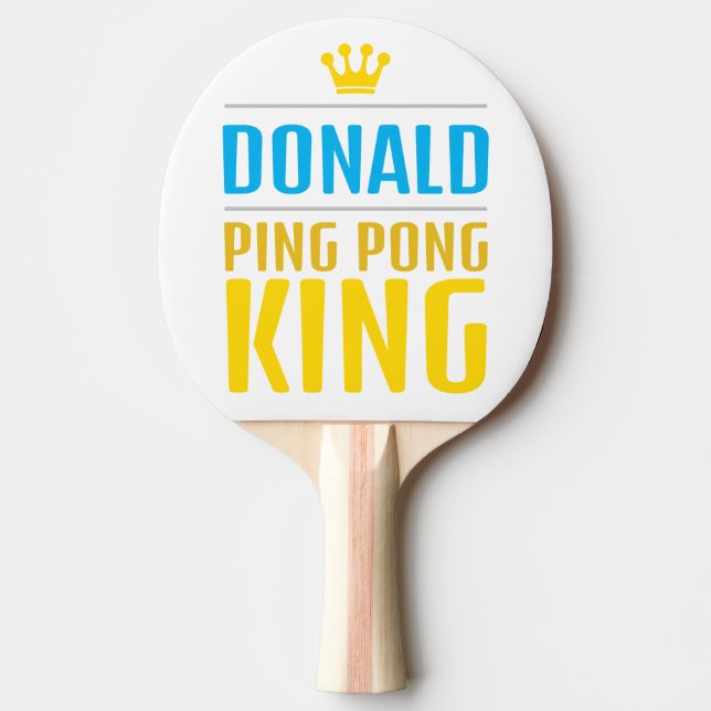 Pala De Ping Pong Donald (Anverso)