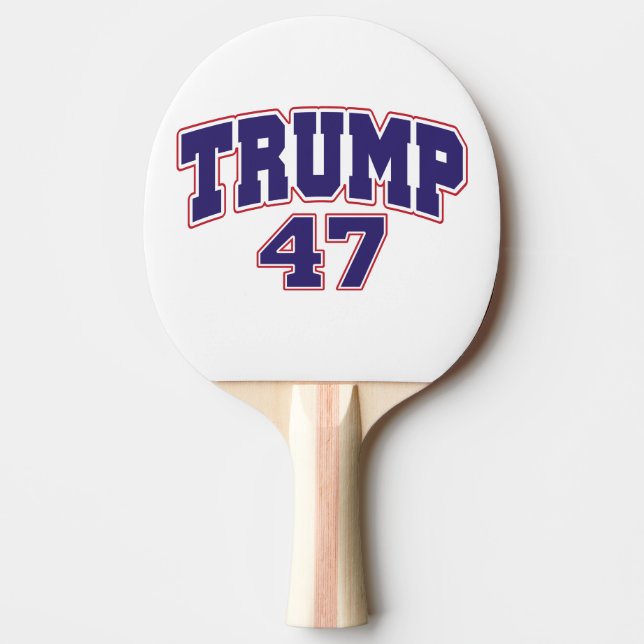 Pala De Ping Pong Donald Trump 47 (Anverso)